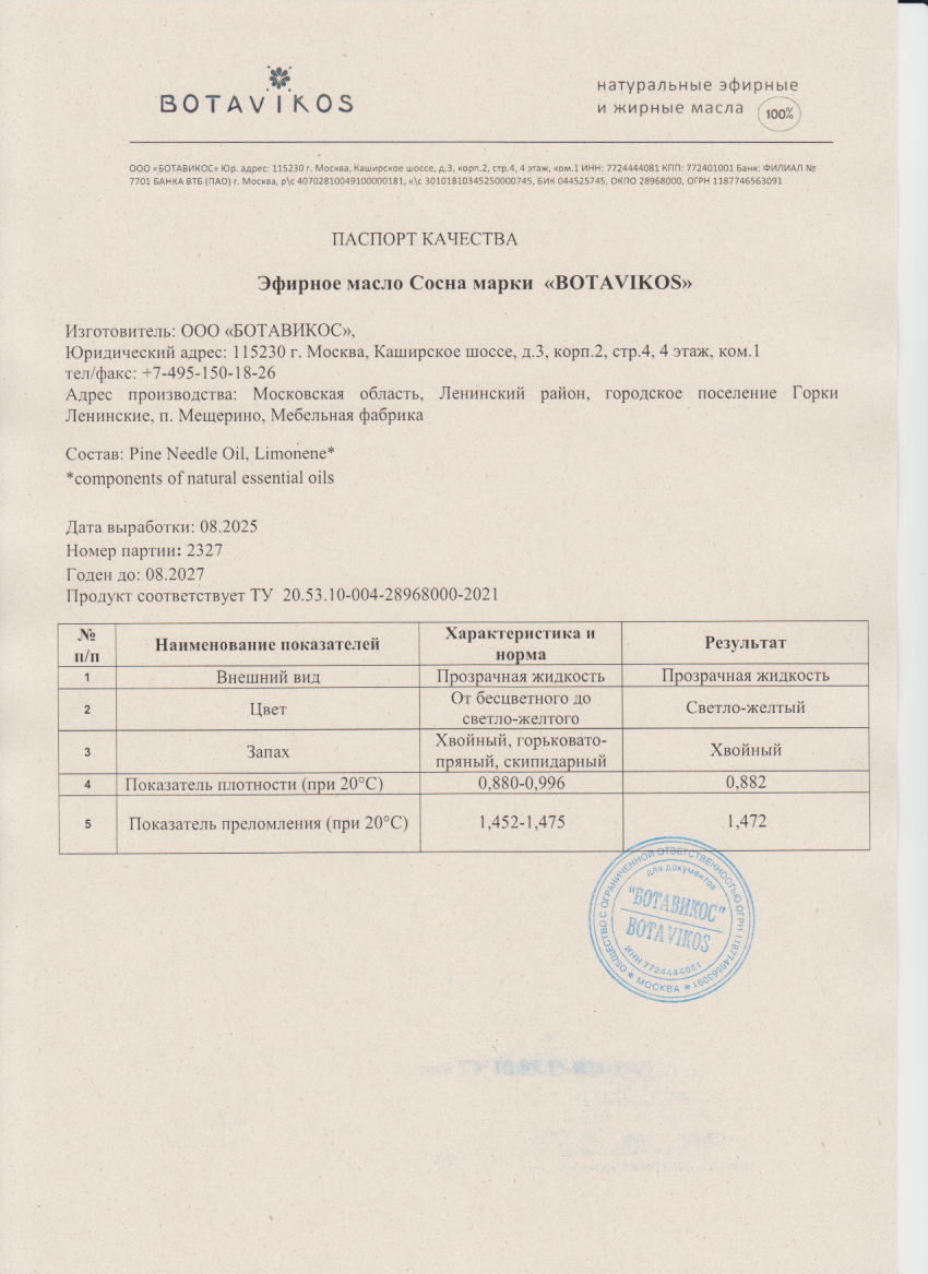 Паспорт №082025
